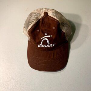 Eckhart Brown and Tan Trucker Hat